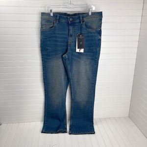 Men's Blue Bootcut Jeans